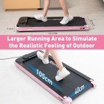 Portable Under Desk Treadmill with Remote Control