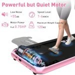 Portable Under Desk Treadmill with Remote Control