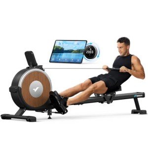 MERACH Magnetic Rowing Machine with 16 Resistance Levels