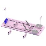 Adjustable Pilates Reformer Set for Home Fitness
