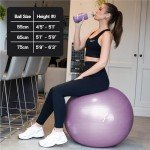 Femeo® 65cm Yoga & Fitness Exercise Ball