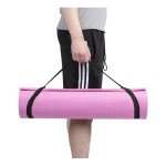 Extra Thick Yoga & Fitness Mat with Strap
