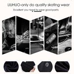 Fleece Ice Skating Pants for Girls - Black