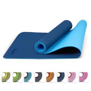 KEPLIN Large Non-Slip Yoga and Exercise Mat