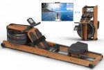Kitopa Foldable Oak Water Rowing Machine with Bluetooth