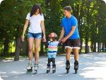 Adjustable Inline Skates for Kids (Pink/Grey)