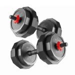 Versatile 3-in-1 Adjustable Dumbbell Kettlebell Barbell Set