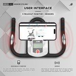 JLL IC200 Pro Indoor Exercise Bike with Advanced Features