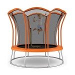 SPOTRAVEL 10FT Outdoor Trampoline with Safety Net