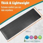Extra Thick Non-Slip Yoga Mat for Home Fitness