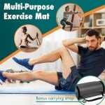 Extra Thick Non-Slip Yoga Mat for Home Fitness