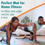 Extra Thick Non-Slip Yoga Mat for Home Fitness