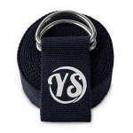 Extra Long Organic Cotton Yoga Strap - Navy
