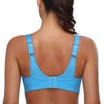 WingsLove Women's High Impact Wirefree Sports Bra