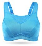 WingsLove Women's High Impact Wirefree Sports Bra