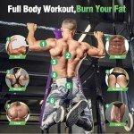 4-Piece Resistance Bands Set for All Fitness Levels