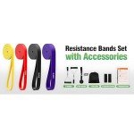 4-Piece Resistance Bands Set for All Fitness Levels