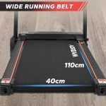Compact Folding Treadmill with 3 Incline Levels