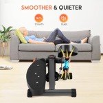 Mini Stepper Machine with Resistance Bands and Monitor