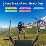 Fitness Smartwatch with Heart Rate & Activity Tracker