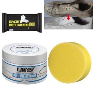 Shoe Cleaning Kit & Multifunctional Care Cream