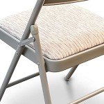 Folding Back Rest Chair with Heavy Duty Frame