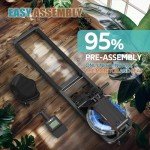 VOWVIT Folding Rowing Machine with Bluetooth Monitor