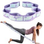 Multi-Loop Yoga Strap for Stretching and Flexibility