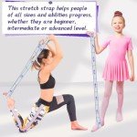Multi-Loop Yoga Strap for Stretching and Flexibility