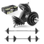 20kg Adjustable Dumbbell Weight Set for Home Gym