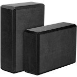 High Density EVA Foam Yoga Blocks - 2 Pack