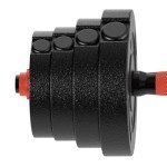 Adjustable Dumbbell Set with Barbell for Home Fitness