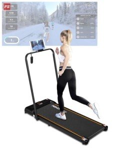REKA Compact Walking Pad Treadmill with App Control