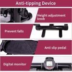 Quiet Adjustable Resistance Stair Stepper with Arm Bands