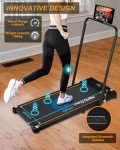 REKA Compact Walking Pad Treadmill with App Control
