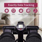 Quiet Adjustable Resistance Stair Stepper with Arm Bands