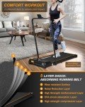 REKA Compact Walking Pad Treadmill with App Control