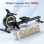Jupgod Magnetic Rowing Machine for Home Fitness