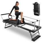 Foldable Pilates Reformer for Home Workouts