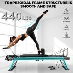 Foldable Pilates Reformer for Home Workouts