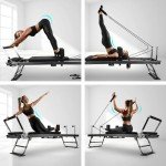 Foldable Pilates Reformer for Home Workouts
