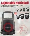 Adjustable Kettlebell Set with 7 Weight Options