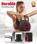 Adjustable Kettlebell Set with 7 Weight Options