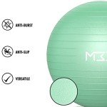 Mode33 Extra Thick Anti-Burst Yoga Ball with Pump