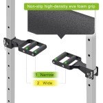 Multi-Grip Dip Bars for Power Rack 2-Pack