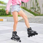 Adjustable Light-Up Inline Skates for All Ages