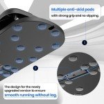 Foldable Pilates Board with Automatic Ab Roller