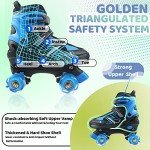 Light-Up Adjustable Roller Skates for Kids