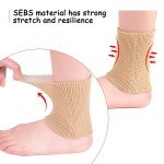 Ankle Gel Sleeve for Ice Skating Protection