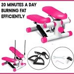 Lions Mini Stepper Machine with Resistance Bands